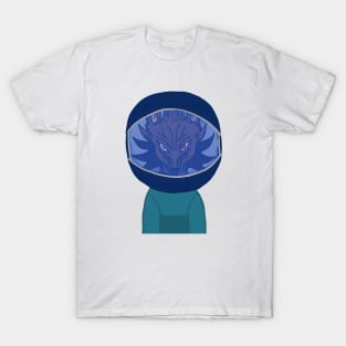 BussyWolves Astronaut wolf T-Shirt